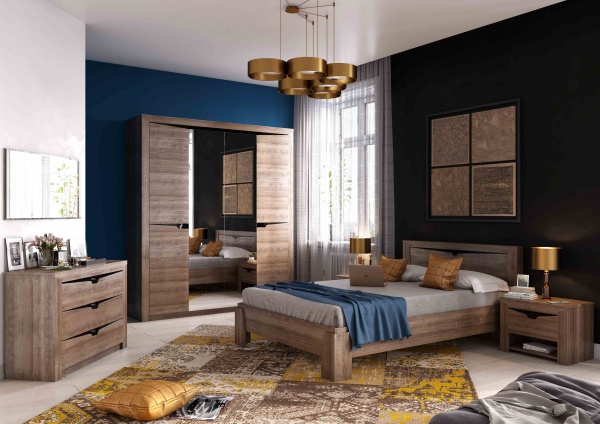 Комод с 3 ящиками "Соренто" спальня Комод с 3 ящиками "Соренто" спальня