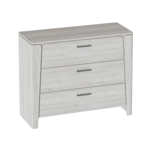 Комод с 3-мя ящиками "Мальта" спальня Комод с 3-мя ящиками "Мальта" спальня