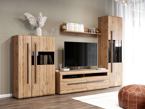 Тумба ТВ "Ницца" гостиная дуб Вотан Тумба ТВ "Ницца" гостиная дуб Вотан