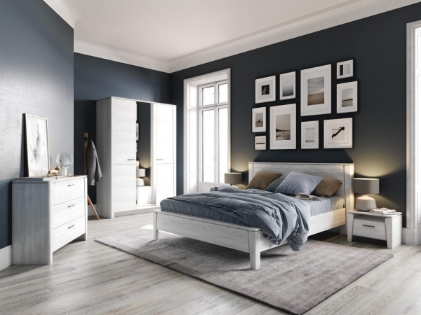 Комод с 3-мя ящиками "Мальта" спальня Дуб винтерберг Комод с 3-мя ящиками "Мальта" спальня Дуб винтерберг