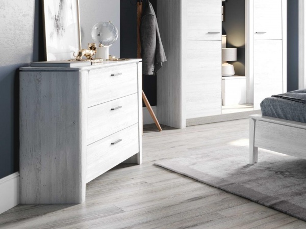 Комод с 3-мя ящиками "Мальта" спальня Дуб винтерберг Комод с 3-мя ящиками "Мальта" спальня Дуб винтерберг